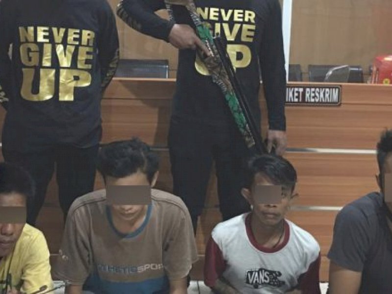 Hendak Menyerang, 4 Pemuda di Makassar Ditangkap Polisi