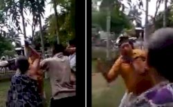 Malu karena Dibonyok Seorang Nenek, Pak Kades Lapor Polisi