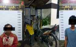 Sembunyi di Panti Jompo, Dua Pencuri Bentor Ditangkap