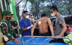 Anak Panah Masih Menancap di Punggung Pendemo Habib Rizieq Saat Dirujuk ke RS Wahidin