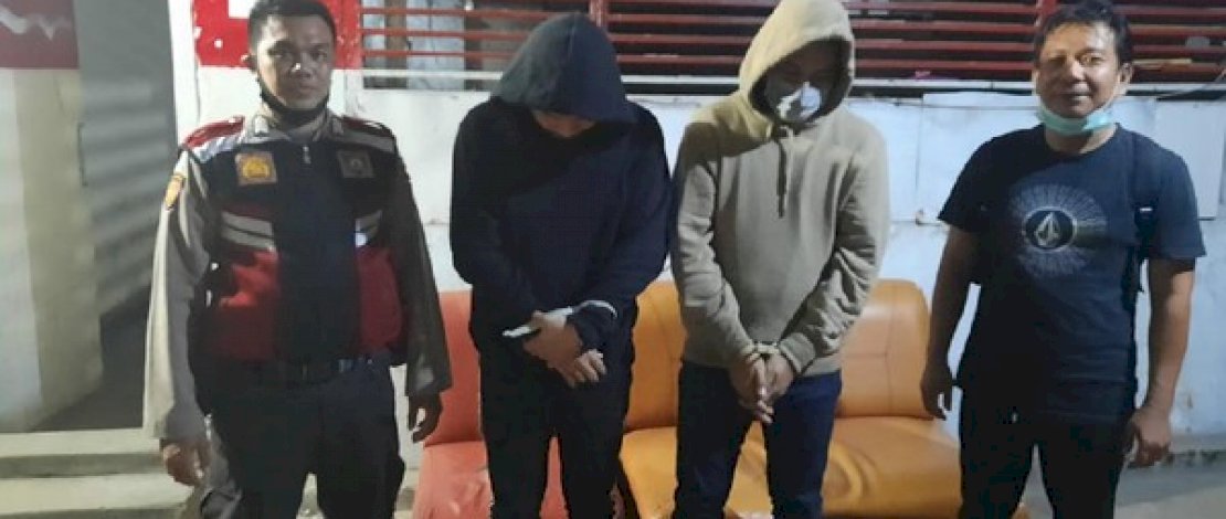 Dua pengguna tembakau gorilla diamankan Polrestabes Makassar.