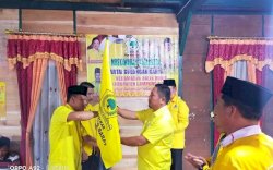 Taufik Ali Lantik Ahmad Fariza Sebagai Ketua Pimpinan Partai Golkar Balik Bukit