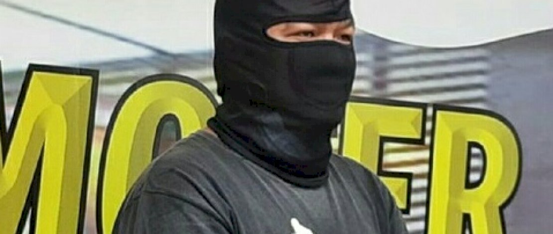 SM saat diamankan. (Sumber: Amelia/detik)