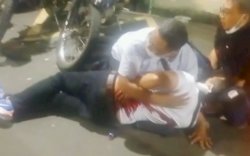 Hasil Rekaman CCTV, Penusuk Musjaya Pakai Kemeja Kotak-kotak Cokelat Lengan Panjang