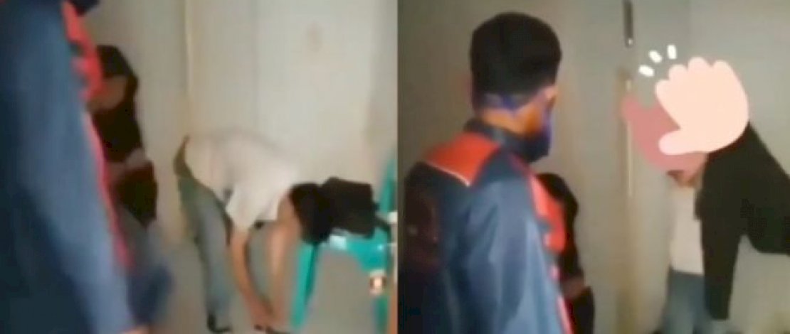 Ayah pergoki putrinya mesum di salah satu kamar hotel.