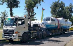 Pesawat Habibie Diparkir di Museum TNI AU Yogya