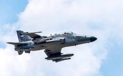 Pesawat Tempur Hawk-200 Milik TNI AU Sedang Latihan Saat Terjatuh