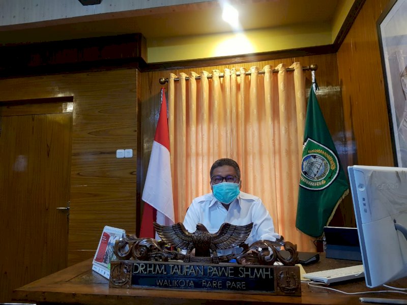 Penanganan Covid-19 Ditingkatkan, Wali Kota Parepare: Kita Upayakan yang Tepat