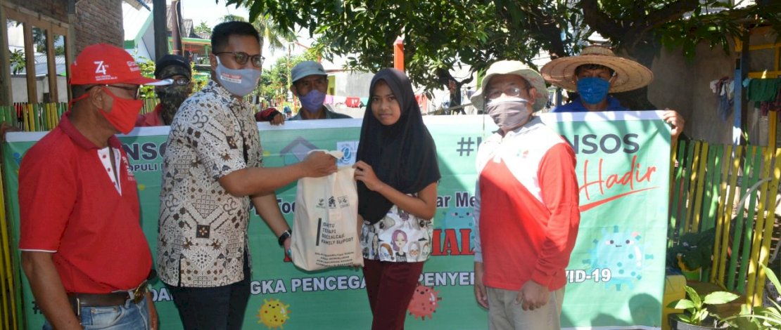 Respon PSBB di Makassar, Balai Anak Toddopuli Lakukan Bakti Sosial
