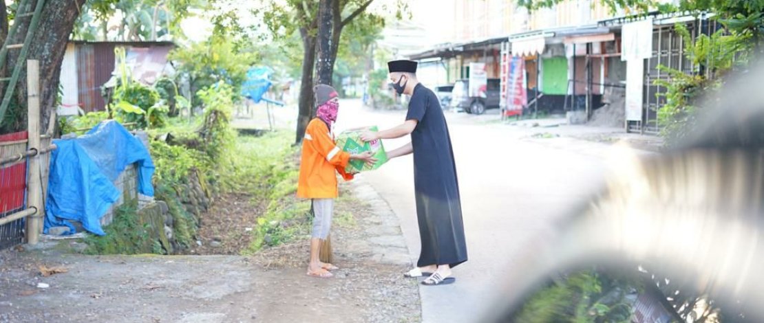 Berbagi di Tengah Pandemi, Fadli Ananda: Berhentilah Berhitung