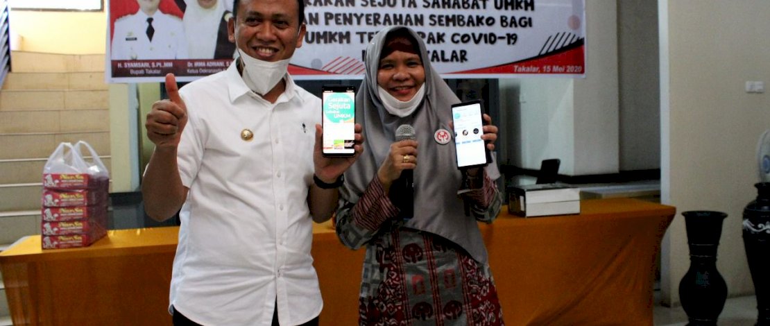 Perkuat Ekonomi Lokal, Dekranasda Takalar Launching Gerakan Sejuta Sahabat UMKM