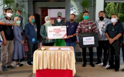 BNI Mattoanging Sumbang APD dan Masker ke Pemkab Takalar