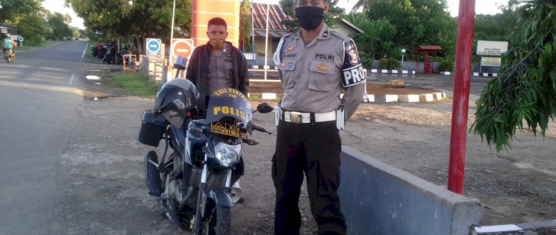 Antisipasi Aksi Balap Liar, Personil Polsek Sinjai Timur Gencar Patroli