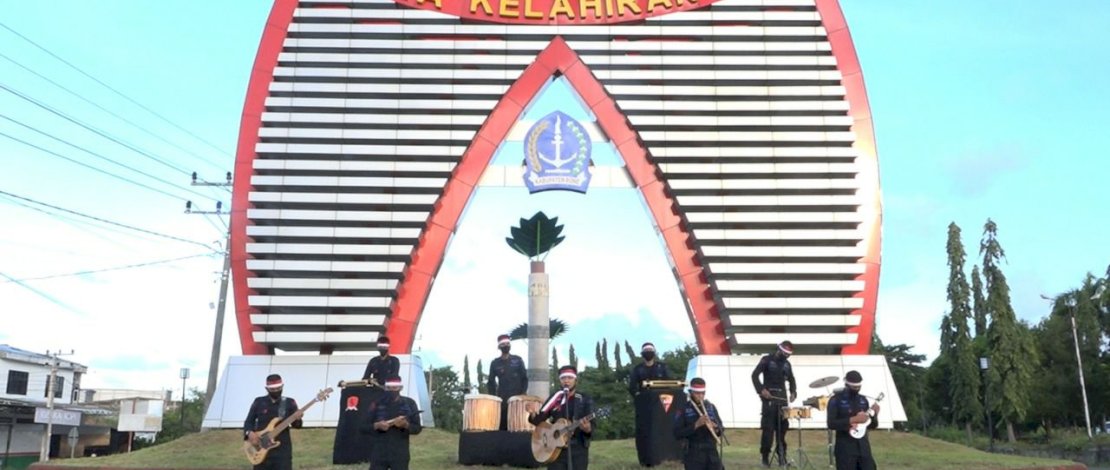 Lawan Corona, Anggota Brimob di Bone Nyanyikan Lagu 'Jangan Mudik'