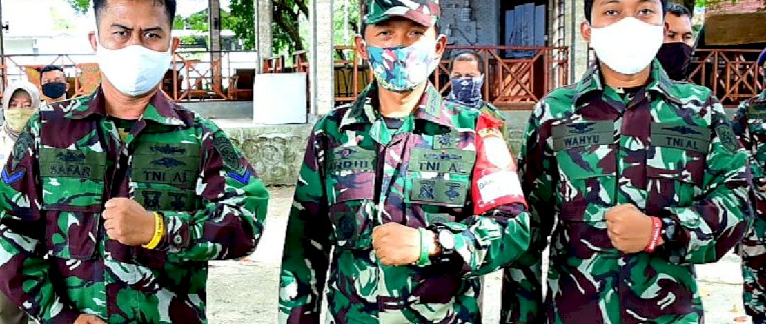 Personel Lantamal VI Pakai Gelang Warna-warni, Ini Tujuannya