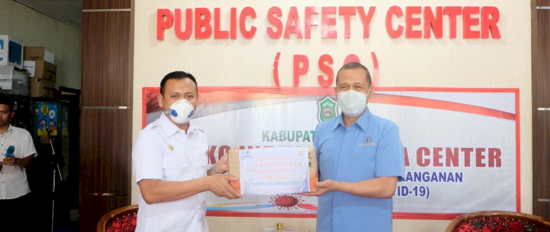 Bupati Takalar Terima Bantuan dari PT IKI dan Bank Sulselbar