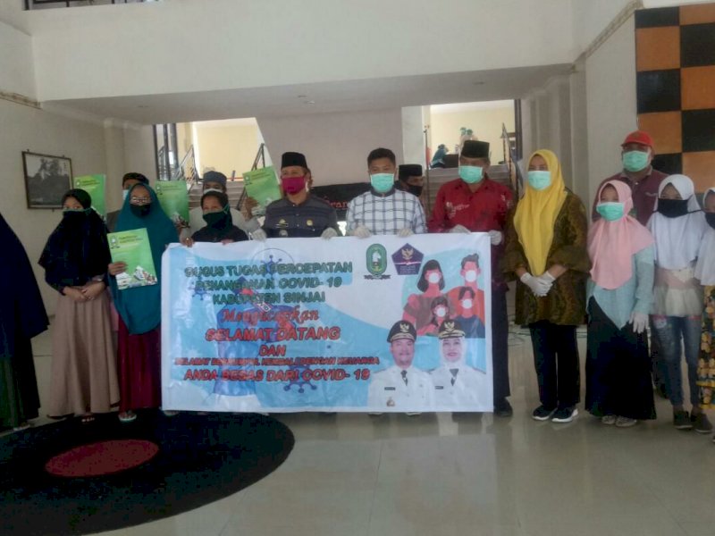 19 Hari Dirawat di Hotel, 3 Pasien Covid-19 di Sinjai Dipulangkan