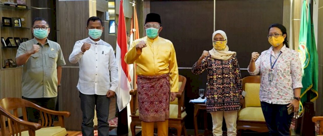 Gubernur Sumsel Ajak Media Edukasi Masyarakat Terkait Covid-19