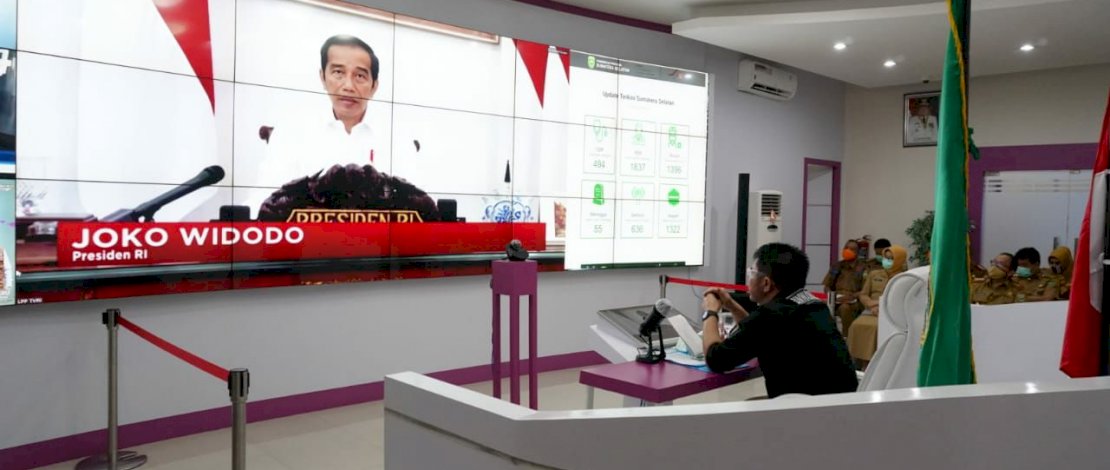 Gubernur Sumsel Ikuti Rakornas Berama Presiden Jokowi