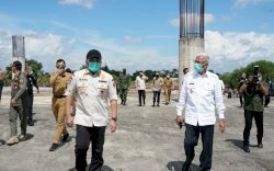 Gubernur dan Wagub Sumsel Tinjau Lahan Masjid Raya Sriwijaya