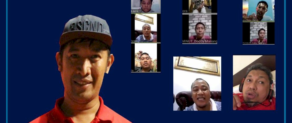 Rakorwil DPW Partai Gelora Sulut Digelar Secara Virtual