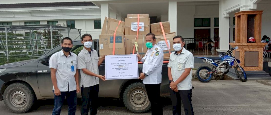 Terima Bantuan Alkes, Bupati Luwu: Terima Kasih Kalla Group