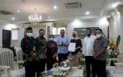 Donasi Sudah Rp400 Juta, Tim Kaukus Masjid 99 Kubah Temui Pimpinan DPRD Sulsel