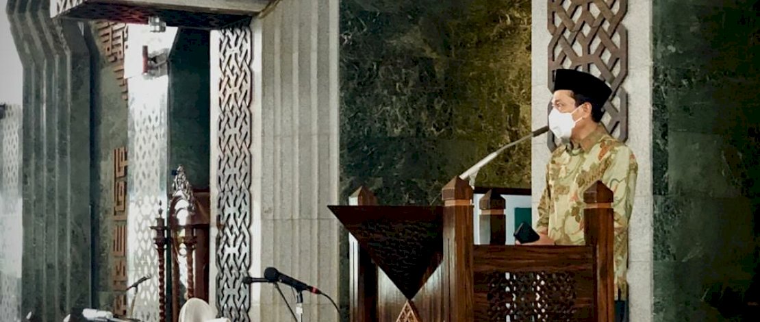 Ajak Jamaah Terapkan Protokol Kesehatan, Prof Rudy: Watak Orang Makassar Itu Pejuang