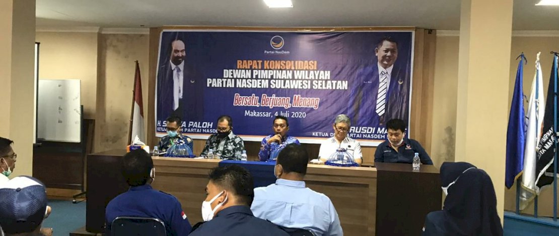 NasDem Target Menang Besar pada Pilkada Serentak di Sulsel