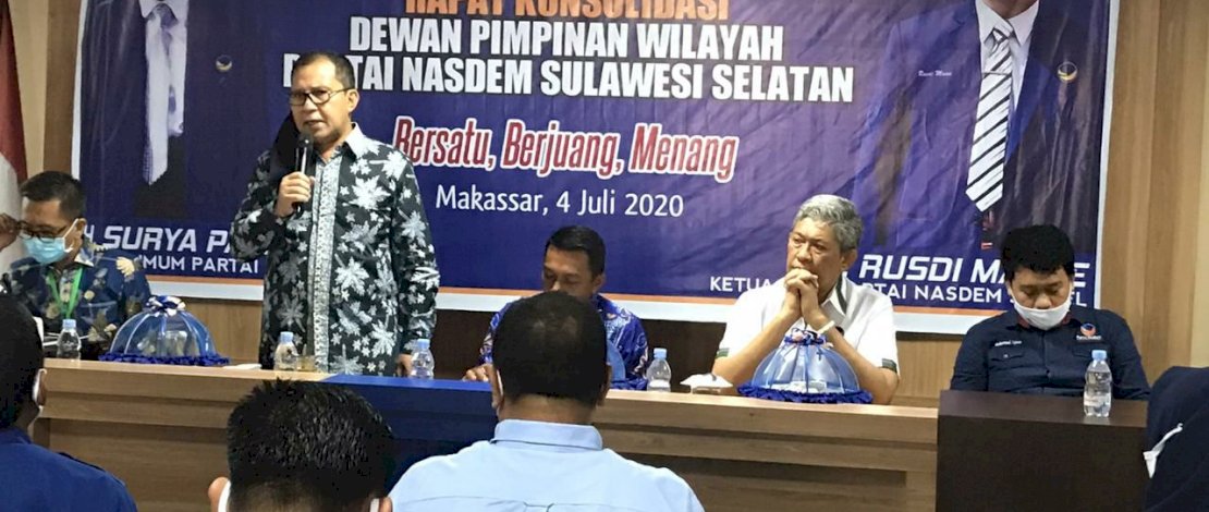 NasDem Target Menang Besar pada Pilkada Serentak di Sulsel