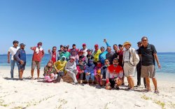 Aktivis Lingkungan Gusung Tallang Community Gelar Aksi Alam di Pulau Panambungan