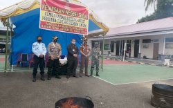 Kejari Sinjai Musnahkan Barang Bukti Sabu hingga HP