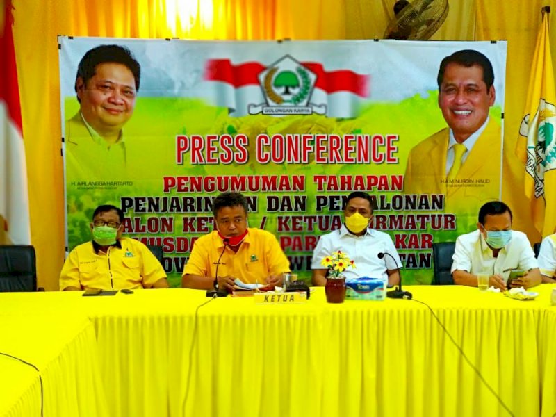 Ini Jadwal Penjaringan Bakal Calon Musda X Golkar Sulsel