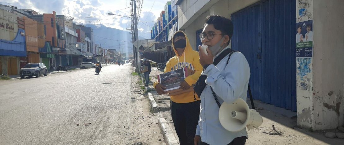 Ikatan Remaja Peduli Palu Galang Dana untuk Korban Banjir Masamba