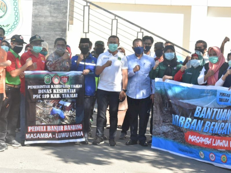 Pemkab Takalar Kirim Bantuan ke Luwu Utara