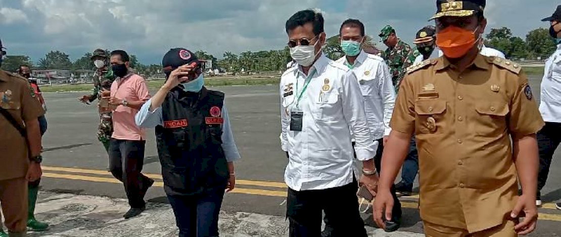 Bandara Andi Jemma kembali Beroperasi Pasca Banjir Bandang