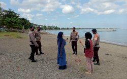 Tim SAR Brimob Masif Patroli di Kawasan Rawan Banjir Kota Parepare