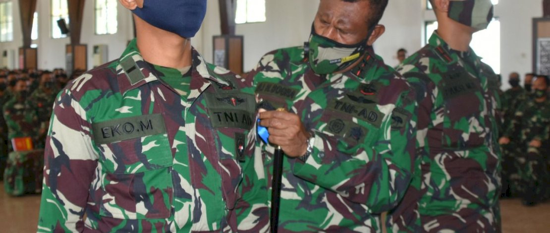 Kodam  XVIII/Kasuari Terjunkan 375 Personel Satuan BKO ke Papua Barat