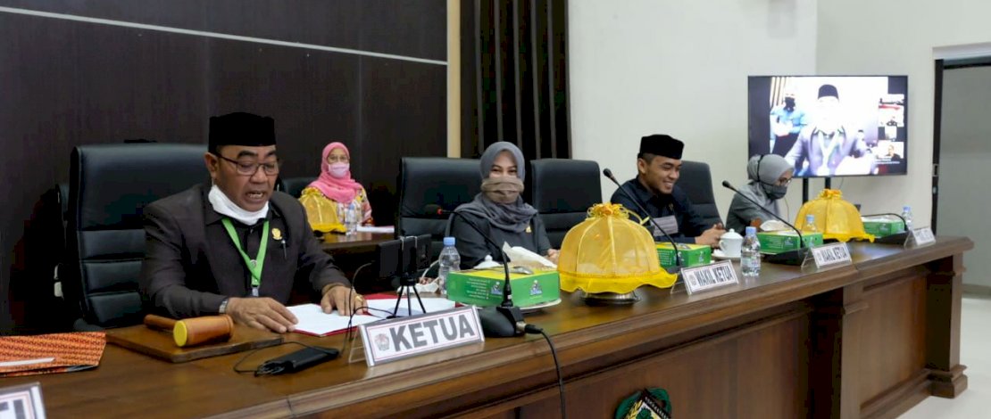 DPRD Apresiasi LKPJ Bupati Gowa