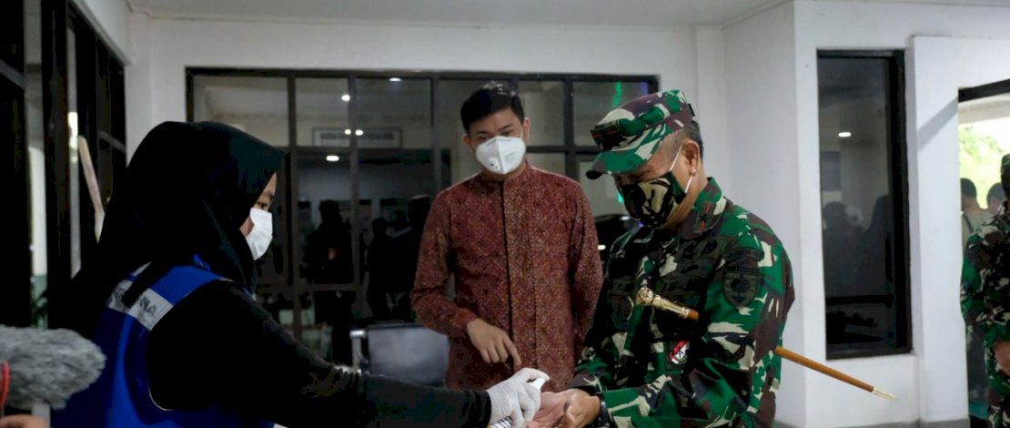 Bupati Gowa Terima Kunjungan Danrem 141/Toddopuli