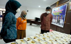 Bupati Gowa Tinjau Dapur Umum Kecamatan Pallangga
