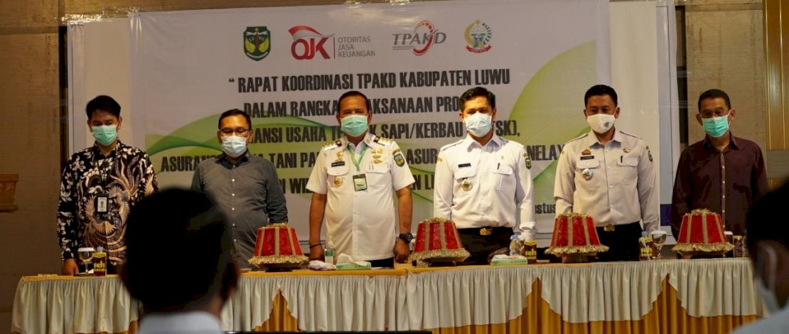 TPAKD Luwu Gelar Rakor Bahas Asuransi Bagi Petani hingga Nelayan