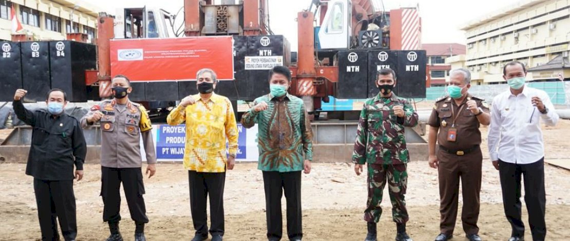 Gubernur Sumsel Harap Pembangunan Mapolda Dapat Tingkatkan Kinerja