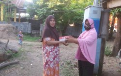 Bahan Makanan di Dapur Umum Bajeng Berdayakan Pedagang Kecamatan Bajeng