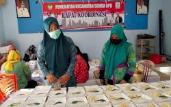 Dapur Umum Somba Opu Produksi Ratusan Nasi Dos Setiap Harinya