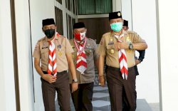 Bupati Luwu Dianugrahi Lencana Darma Bakti Pramuka