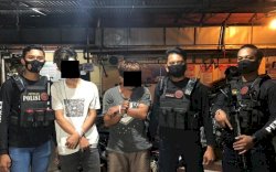 Dua Pemuda di Makassar Ditangkap Usai Kedapatan Bawa Sabu