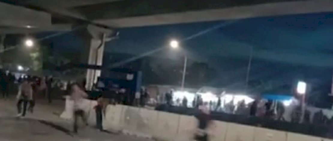 Suasana di Jalan AP Pettarani Makassar.