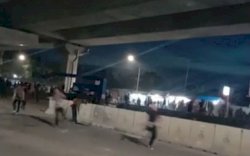 Demo Tolak Omnibus Law di Makassar Berakhir Ricuh