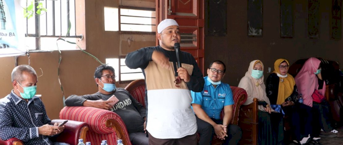 Sejumlah tokoh di Kecamatan Medan Helvetia, Kota Medan memberikan dukungan kepada Bobby-Aulia.